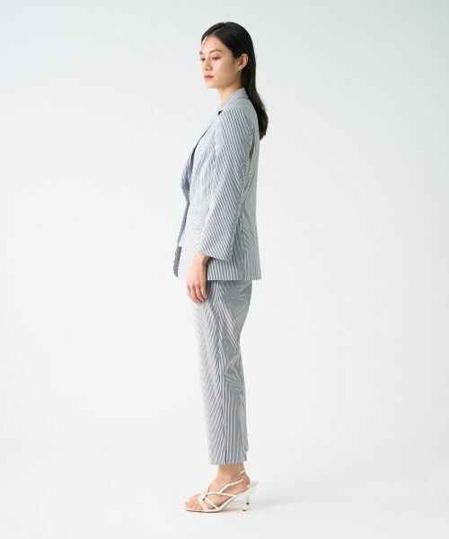 LANVIN COLLECTION / ランバン コレクション テーラードジャケット | サッカーストライプジャケット | 詳細9