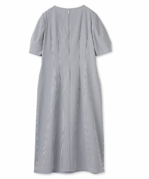 LANVIN COLLECTION / ランバン コレクション ドレス | サッカーストライプドレス | 詳細1