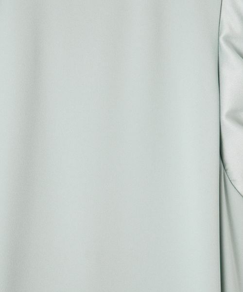 LANVIN COLLECTION / ランバン コレクション ドレス | バックサテンジョーゼットワンピース | 詳細4