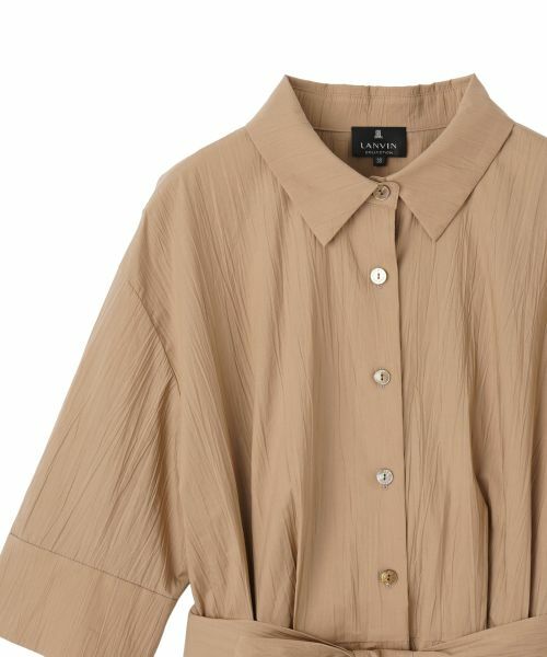 LANVIN COLLECTION / ランバン コレクション ドレス | ハイカウントタイプライタードレス | 詳細2