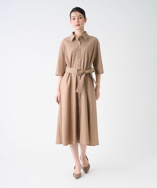 LANVIN COLLECTION / ランバン コレクション ドレス | ハイカウントタイプライタードレス | 詳細6