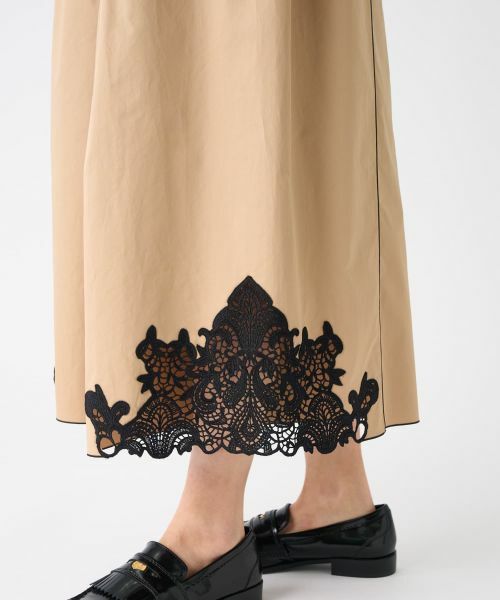 LANVIN COLLECTION / ランバン コレクション その他パンツ | コットンブロードパンツ | 詳細14