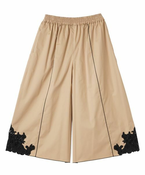 LANVIN COLLECTION / ランバン コレクション その他パンツ | コットンブロードパンツ | 詳細3