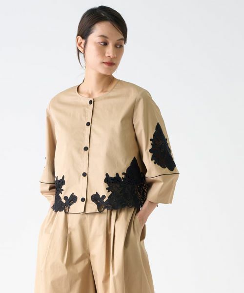 LANVIN COLLECTION / ランバン コレクション シャツ・ブラウス | コットンブロードブラウス | 詳細14