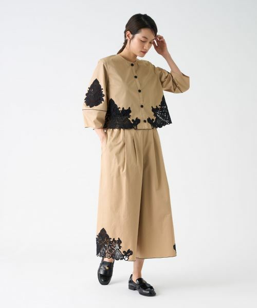 LANVIN COLLECTION / ランバン コレクション シャツ・ブラウス | コットンブロードブラウス | 詳細8