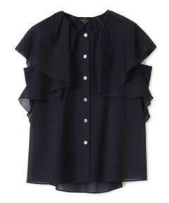 LANVIN COLLECTION / ランバン コレクション シャツ・ブラウス | ラッフルスリーブブラウス