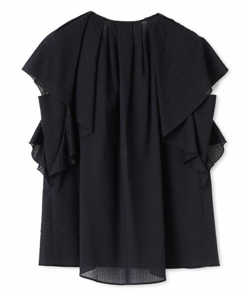 LANVIN COLLECTION / ランバン コレクション シャツ・ブラウス | ラッフルスリーブブラウス | 詳細1