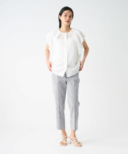 LANVIN COLLECTION / ランバン コレクション シャツ・ブラウス | ラッフルスリーブブラウス | 詳細6