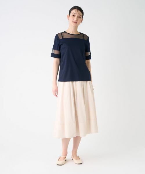 LANVIN COLLECTION / ランバン コレクション カットソー | Ariolityスムースカットソー | 詳細12