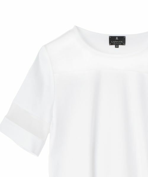 LANVIN COLLECTION / ランバン コレクション カットソー | Ariolityスムースカットソー | 詳細2