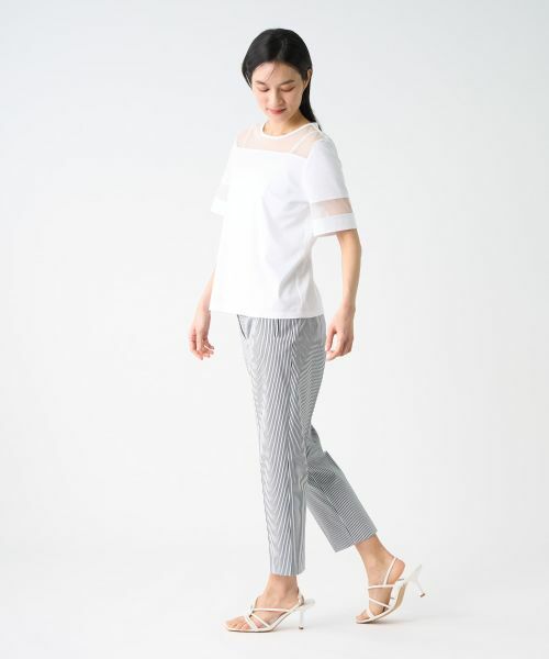 LANVIN COLLECTION / ランバン コレクション カットソー | Ariolityスムースカットソー | 詳細6