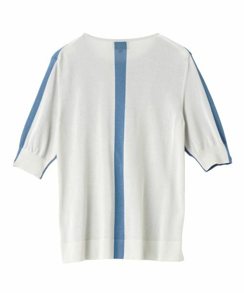 LANVIN COLLECTION / ランバン コレクション ニット・セーター | インターシャドレープニット | 詳細3