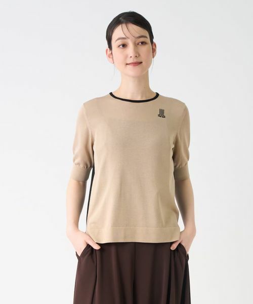 LANVIN COLLECTION / ランバン コレクション ニット・セーター | インターシャドレープニット | 詳細6