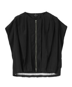 LANVIN COLLECTION / ランバン コレクション テーラードジャケット | フレンチスリーブタックブルゾン