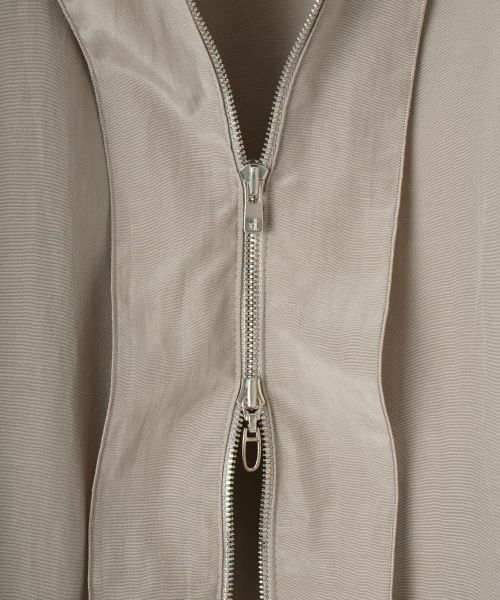 LANVIN COLLECTION / ランバン コレクション テーラードジャケット | フレンチスリーブタックブルゾン | 詳細18