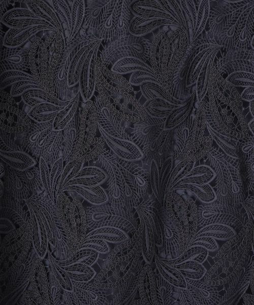 LANVIN COLLECTION / ランバン コレクション ドレス | エンブロイダリーフェザーレースワンピース | 詳細16