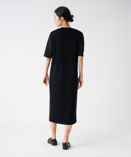 LANVIN COLLECTION / ランバン コレクション ドレス | フラワーペイズリーパネルプリントドレス | 詳細3