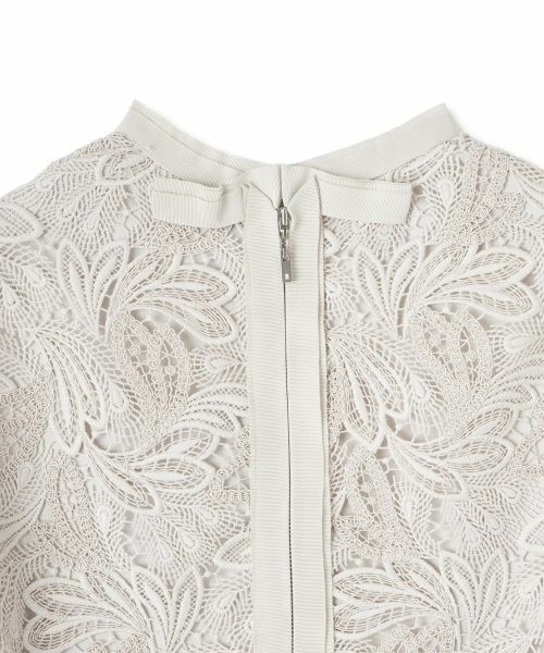 LANVIN COLLECTION / ランバン コレクション シャツ・ブラウス | エンブロイダリーフェザーレースブラウス | 詳細11