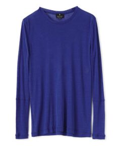 LANVIN COLLECTION / ランバン コレクション カットソー | フライスロングスリーブカットソー