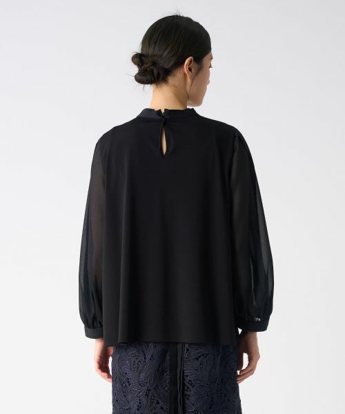 LANVIN COLLECTION / ランバン コレクション カットソー | スリットスリーブカットソー | 詳細10