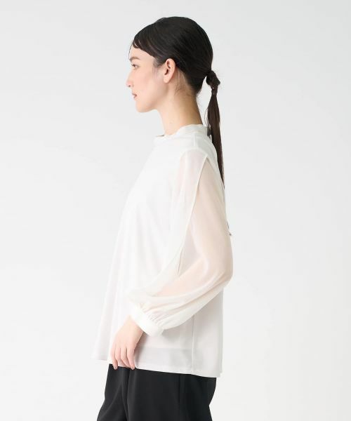 LANVIN COLLECTION / ランバン コレクション カットソー | スリットスリーブカットソー | 詳細2