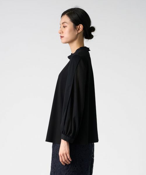 LANVIN COLLECTION / ランバン コレクション カットソー | スリットスリーブカットソー | 詳細9