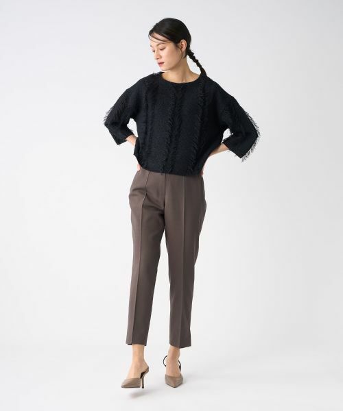 LANVIN COLLECTION / ランバン コレクション ニット・セーター | フリンジニットトップス | 詳細12