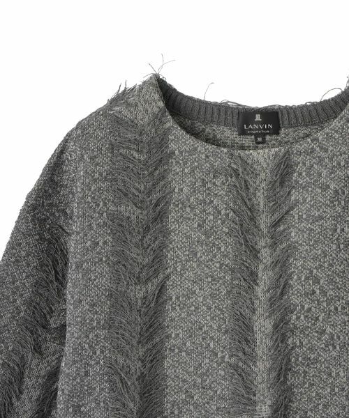 LANVIN COLLECTION / ランバン コレクション ニット・セーター | フリンジニットトップス | 詳細14