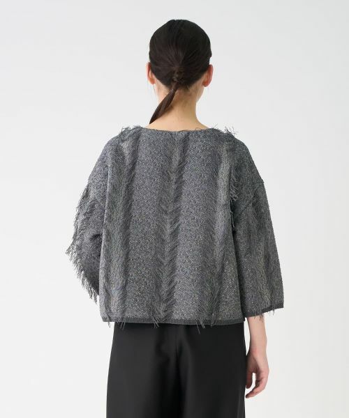 LANVIN COLLECTION / ランバン コレクション ニット・セーター | フリンジニットトップス | 詳細3