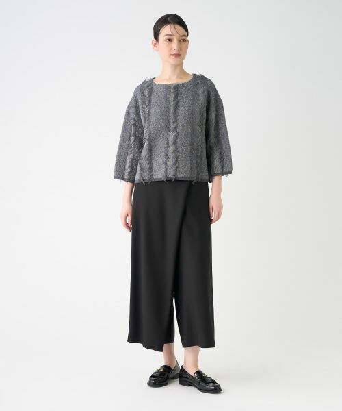 LANVIN COLLECTION / ランバン コレクション ニット・セーター | フリンジニットトップス | 詳細6