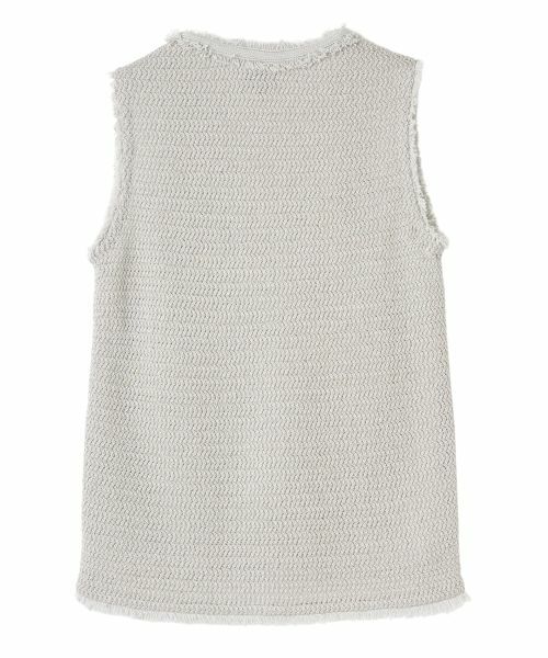 LANVIN COLLECTION / ランバン コレクション ニット・セーター | フリンジニットジレ | 詳細16