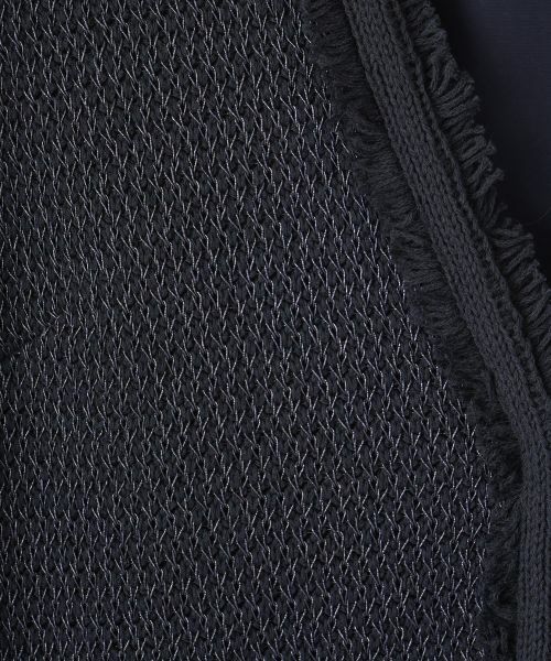 LANVIN COLLECTION / ランバン コレクション ニット・セーター | フリンジニットジレ | 詳細20