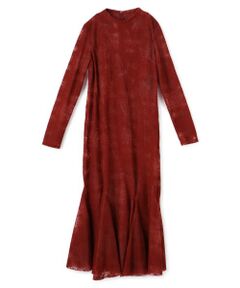 LANVIN COLLECTION / ランバン コレクション ドレス | ウールジャカードワンピース