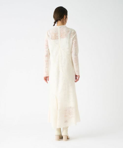 LANVIN COLLECTION / ランバン コレクション ドレス | ウールジャカードワンピース | 詳細9