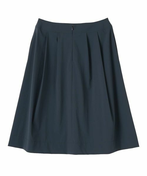 LANVIN COLLECTION / ランバン コレクション ロング・マキシ丈スカート | タフタストレッチフレアスカート | 詳細1