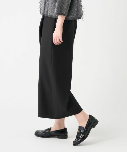 LANVIN COLLECTION / ランバン コレクション その他パンツ | バックサテンラップパンツ | 詳細2