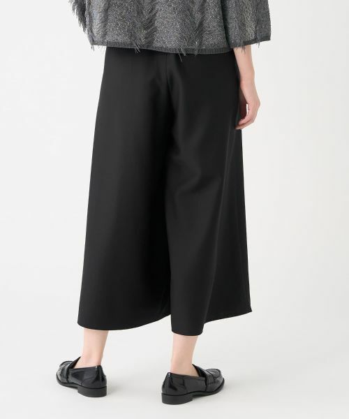 LANVIN COLLECTION / ランバン コレクション その他パンツ | バックサテンラップパンツ | 詳細3