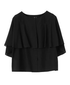 LANVIN COLLECTION / ランバン コレクション シャツ・ブラウス | ケープデザインブラウス