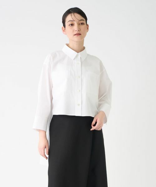 LANVIN COLLECTION / ランバン コレクション シャツ・ブラウス | テールコートデザインシャツ | 詳細5