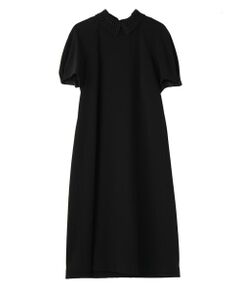 LANVIN COLLECTION / ランバン コレクション ドレス | ラグランスリーブ刺繍襟ワンピース