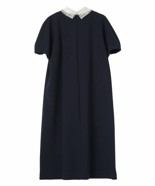 LANVIN COLLECTION / ランバン コレクション ドレス | ラグランスリーブ刺繍襟ワンピース | 詳細16