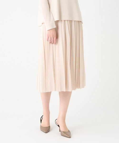 LANVIN COLLECTION / ランバン コレクション ロング・マキシ丈スカート | アコーディオンプリーツニットスカート | 詳細1