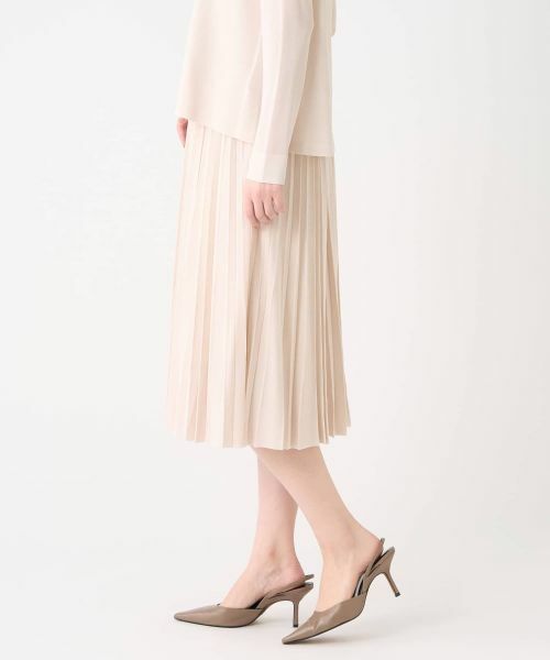 LANVIN COLLECTION / ランバン コレクション ロング・マキシ丈スカート | アコーディオンプリーツニットスカート | 詳細2