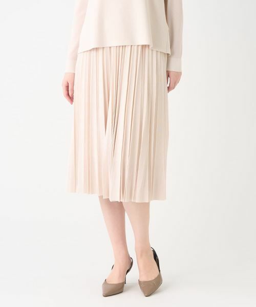 LANVIN COLLECTION / ランバン コレクション ロング・マキシ丈スカート | アコーディオンプリーツニットスカート | 詳細5