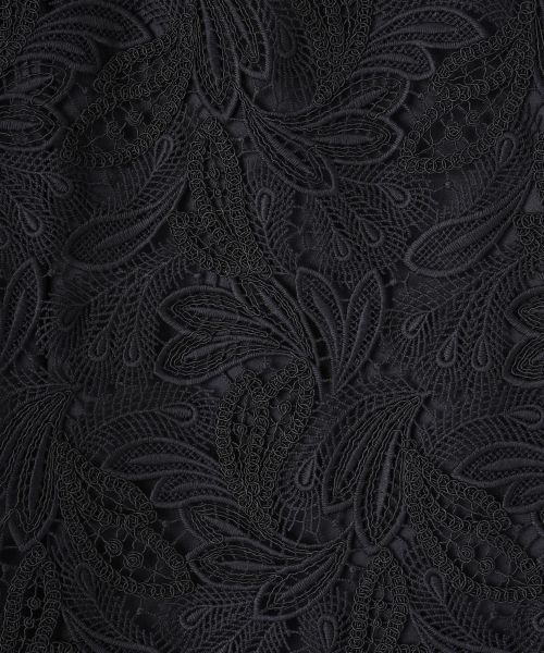 LANVIN COLLECTION / ランバン コレクション ロング・マキシ丈スカート | エンブロイダリーフェザーレーススカート | 詳細6