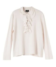 LANVIN COLLECTION / ランバン コレクション ニット・セーター | ラッフルニットトップス