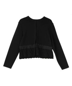 LANVIN COLLECTION / ランバン コレクション テーラードジャケット | ミラノリブニットペプラムジャケット