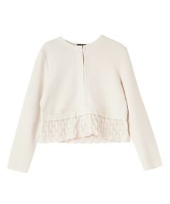 LANVIN COLLECTION / ランバン コレクション テーラードジャケット | ミラノリブニットペプラムジャケット