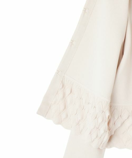 LANVIN COLLECTION / ランバン コレクション テーラードジャケット | ミラノリブニットペプラムジャケット | 詳細17