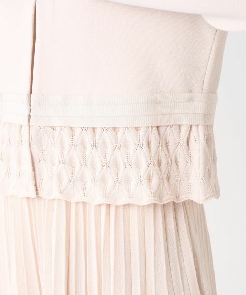 LANVIN COLLECTION / ランバン コレクション テーラードジャケット | ミラノリブニットペプラムジャケット | 詳細7